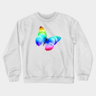 Colorful Butterfly Crewneck Sweatshirt